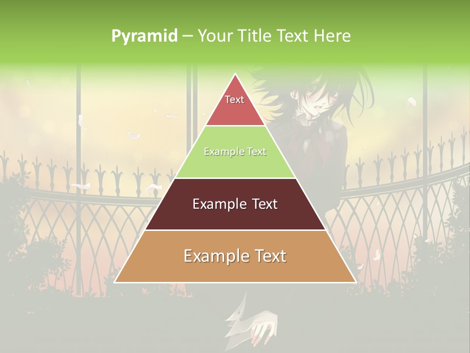 A Person Standing In Front Of A Fence PowerPoint Template