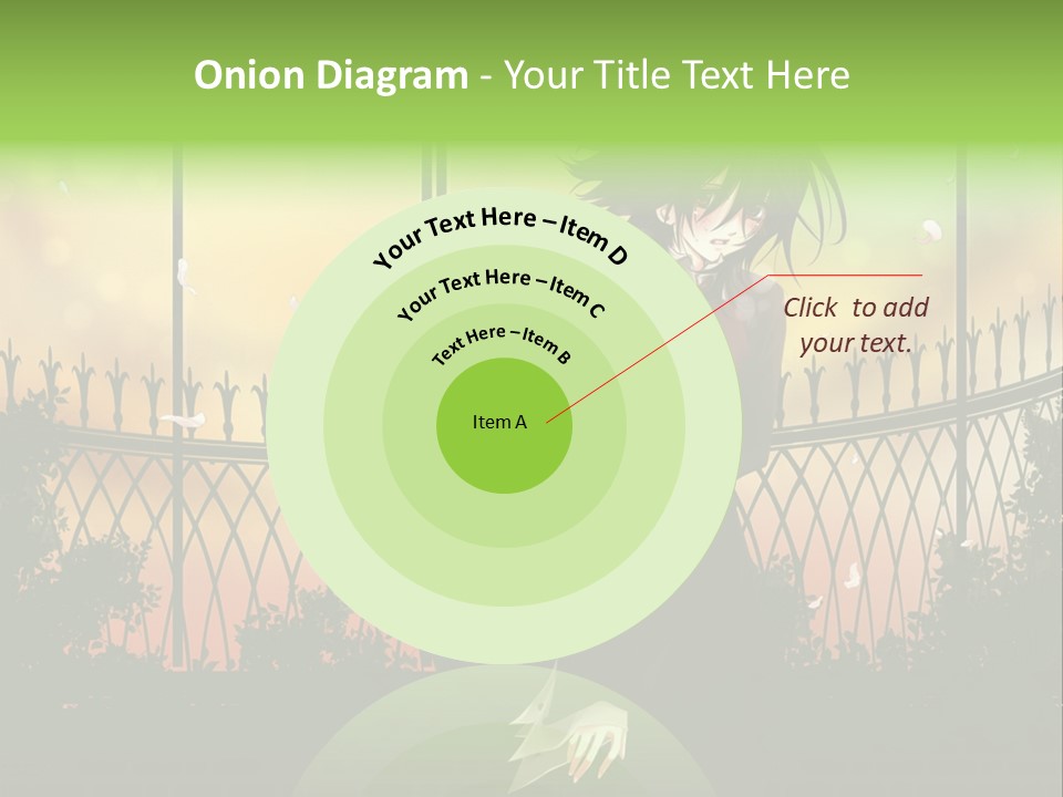 A Person Standing In Front Of A Fence PowerPoint Template