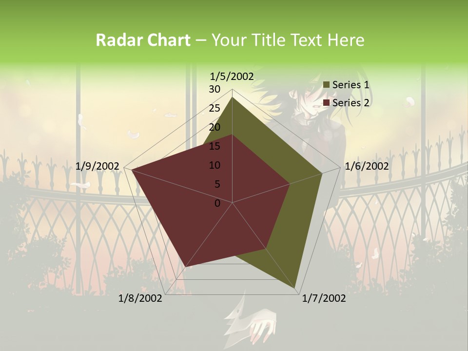 A Person Standing In Front Of A Fence PowerPoint Template