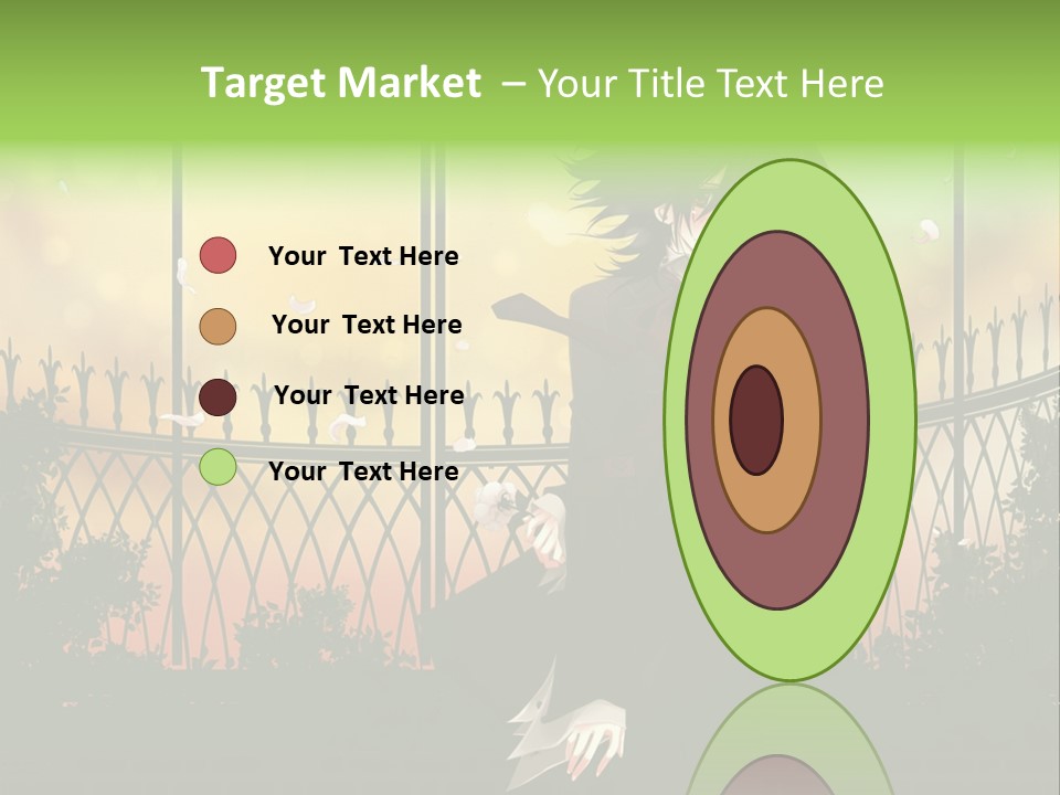 A Person Standing In Front Of A Fence PowerPoint Template