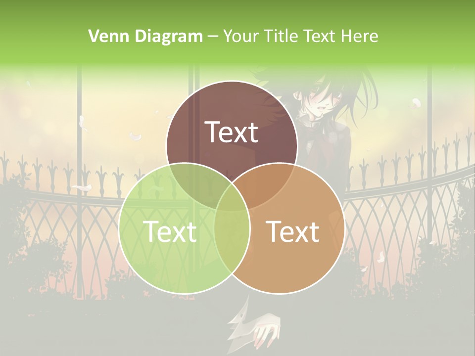 A Person Standing In Front Of A Fence PowerPoint Template