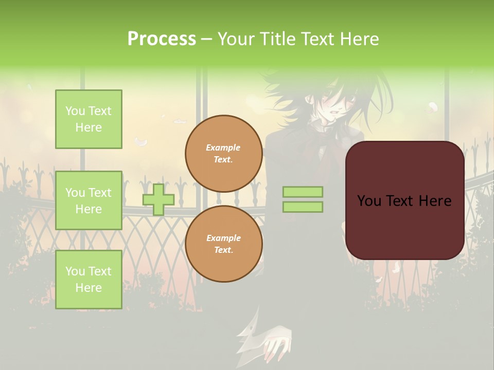 A Person Standing In Front Of A Fence PowerPoint Template