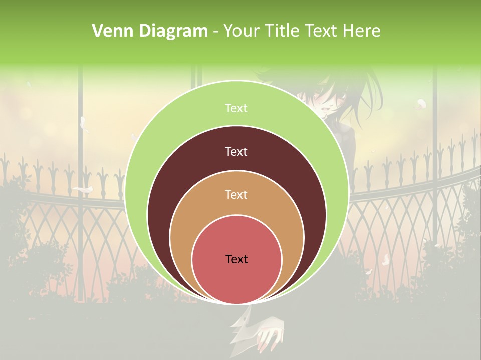 A Person Standing In Front Of A Fence PowerPoint Template