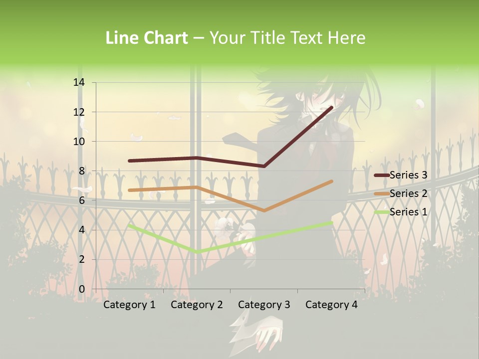A Person Standing In Front Of A Fence PowerPoint Template