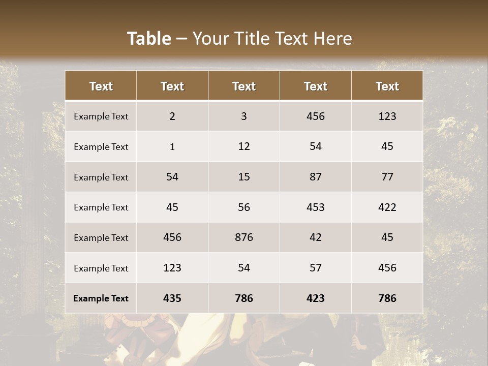 A Group Of People Sitting Around A Gazebo PowerPoint Template