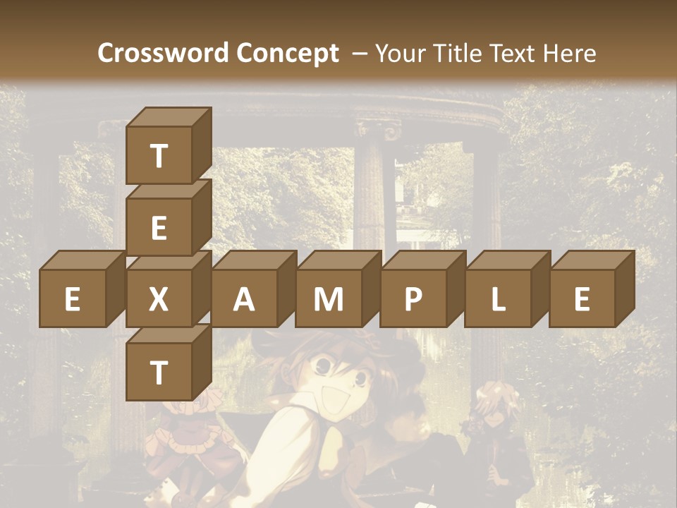 A Group Of People Sitting Around A Gazebo PowerPoint Template