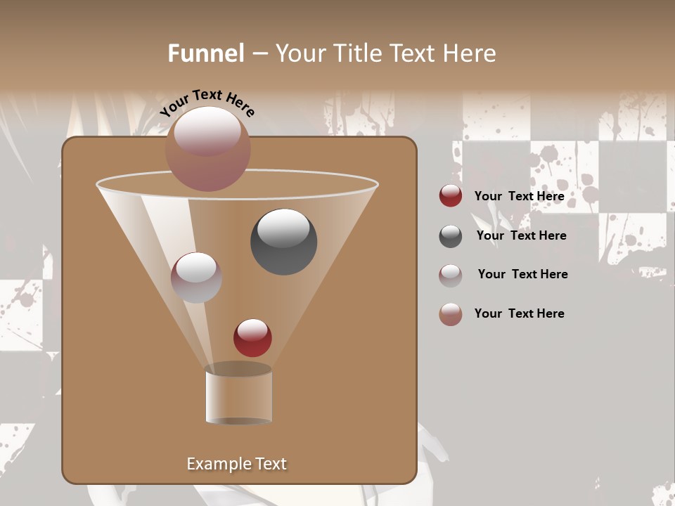 A Man With Black Hair Standing Next To A Woman PowerPoint Template