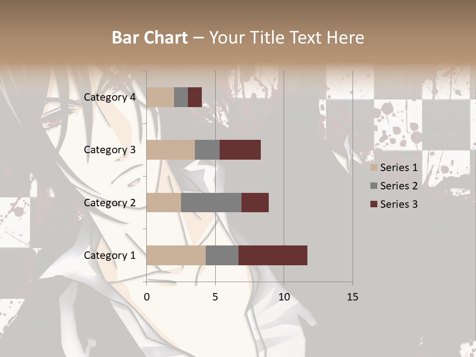 A Man With Black Hair Standing Next To A Woman PowerPoint Template