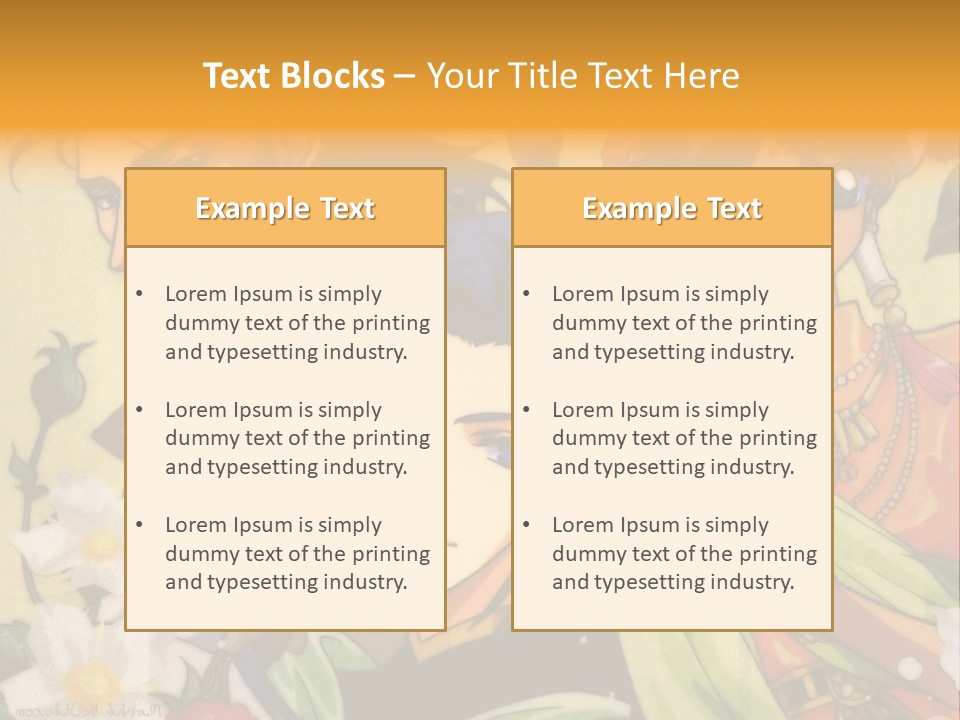 A Group Of Anime Characters Standing Next To Each Other PowerPoint Template