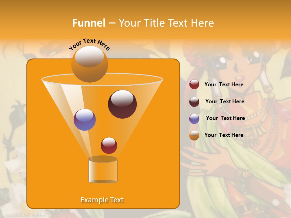 A Group Of Anime Characters Standing Next To Each Other PowerPoint Template