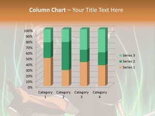 A Couple Of Anime Characters Standing Next To Each Other PowerPoint Template