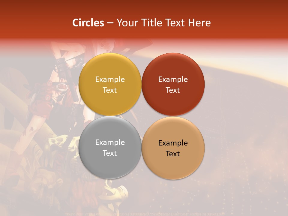 A Woman Sitting On Top Of A Pile Of Luggage PowerPoint Template