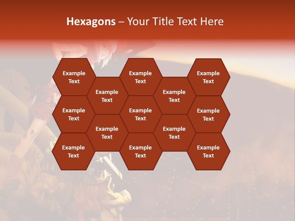 A Woman Sitting On Top Of A Pile Of Luggage PowerPoint Template