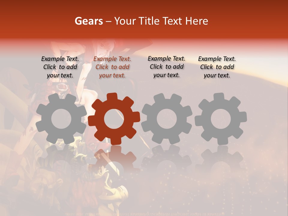 A Woman Sitting On Top Of A Pile Of Luggage PowerPoint Template