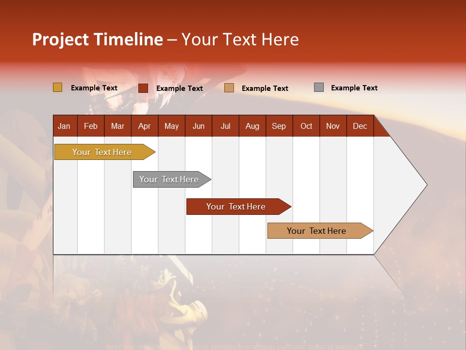 A Woman Sitting On Top Of A Pile Of Luggage PowerPoint Template