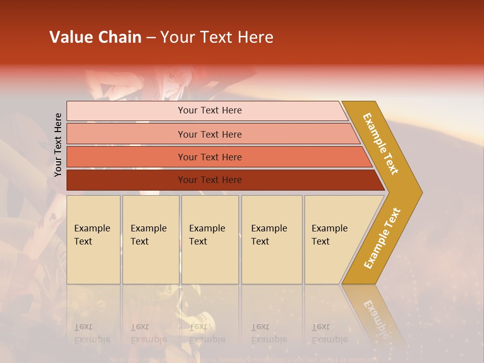 A Woman Sitting On Top Of A Pile Of Luggage PowerPoint Template