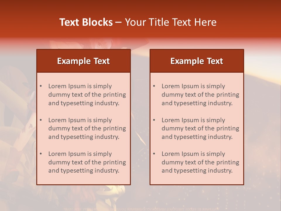 A Woman Sitting On Top Of A Pile Of Luggage PowerPoint Template