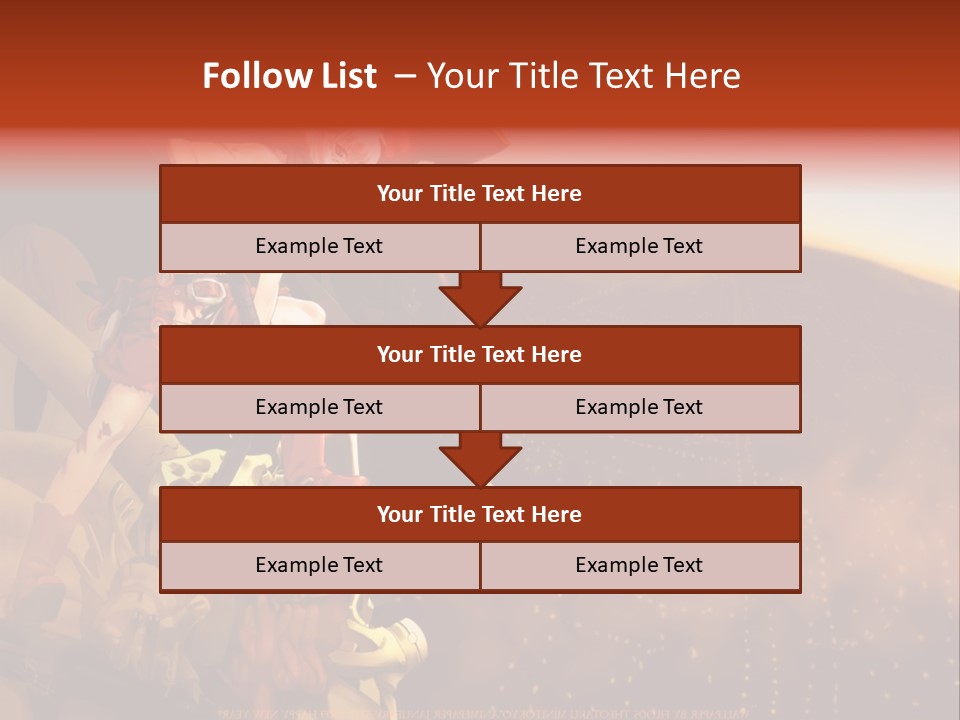 A Woman Sitting On Top Of A Pile Of Luggage PowerPoint Template