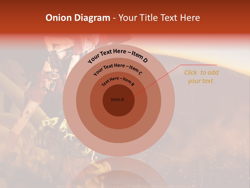 A Woman Sitting On Top Of A Pile Of Luggage PowerPoint Template