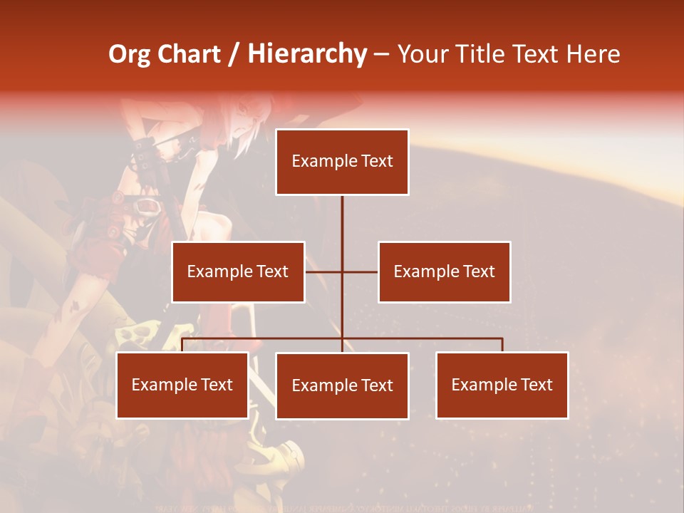 A Woman Sitting On Top Of A Pile Of Luggage PowerPoint Template