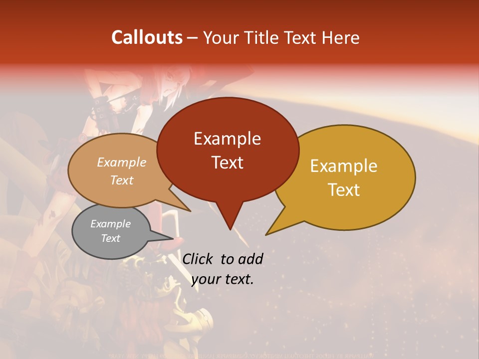 A Woman Sitting On Top Of A Pile Of Luggage PowerPoint Template