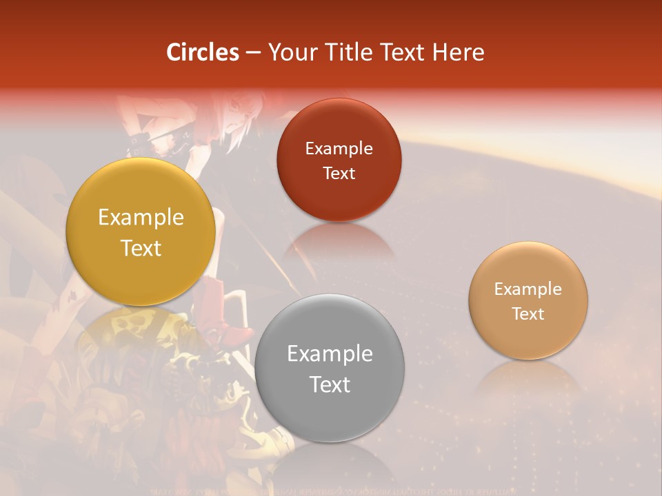 A Woman Sitting On Top Of A Pile Of Luggage PowerPoint Template