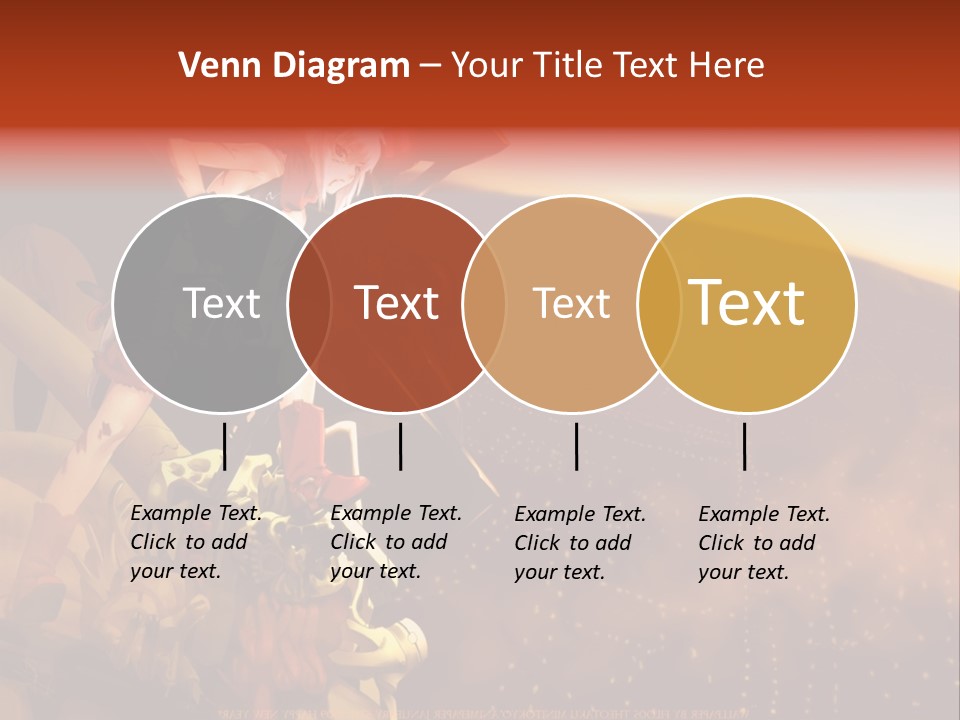 A Woman Sitting On Top Of A Pile Of Luggage PowerPoint Template