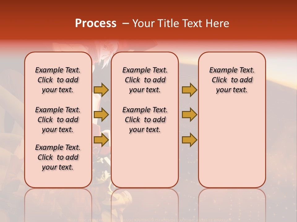 A Woman Sitting On Top Of A Pile Of Luggage PowerPoint Template