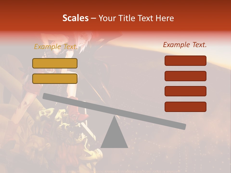 A Woman Sitting On Top Of A Pile Of Luggage PowerPoint Template