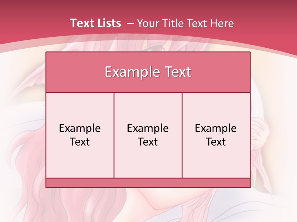 A Pink Haired Woman Holding A Baby In Her Arms PowerPoint Template