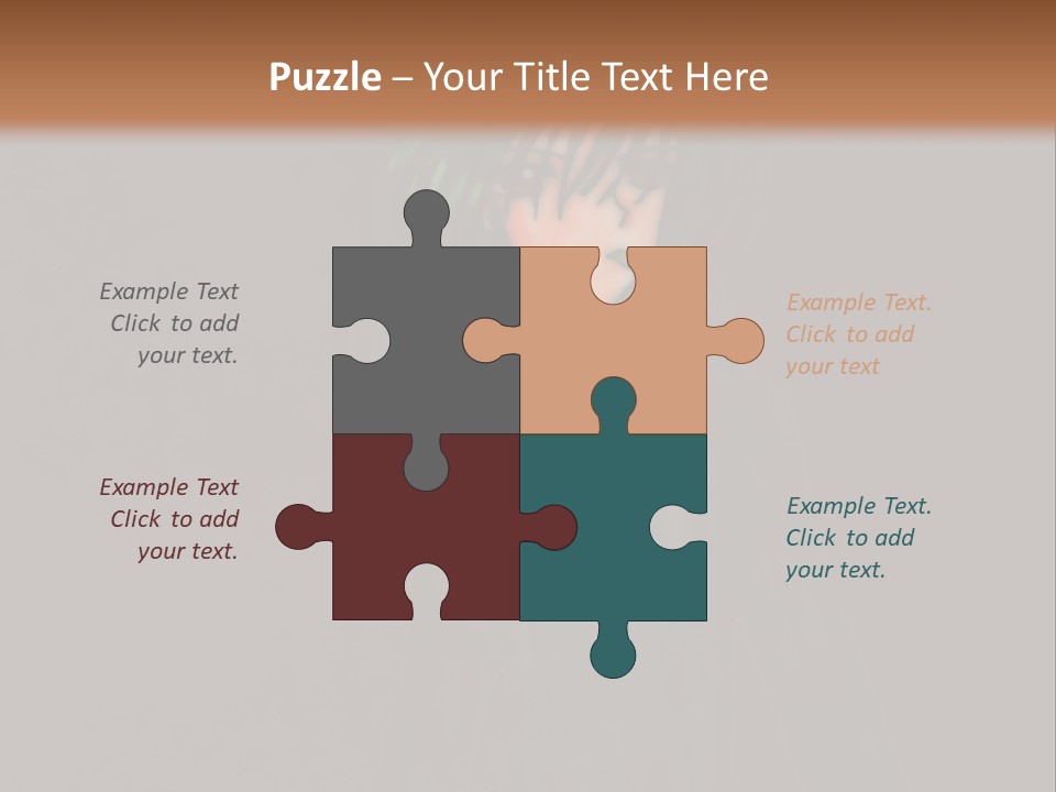 A Person With Green Hair Standing In Front Of A Wall PowerPoint Template