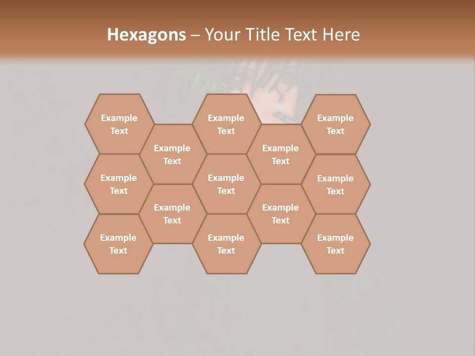 A Person With Green Hair Standing In Front Of A Wall PowerPoint Template