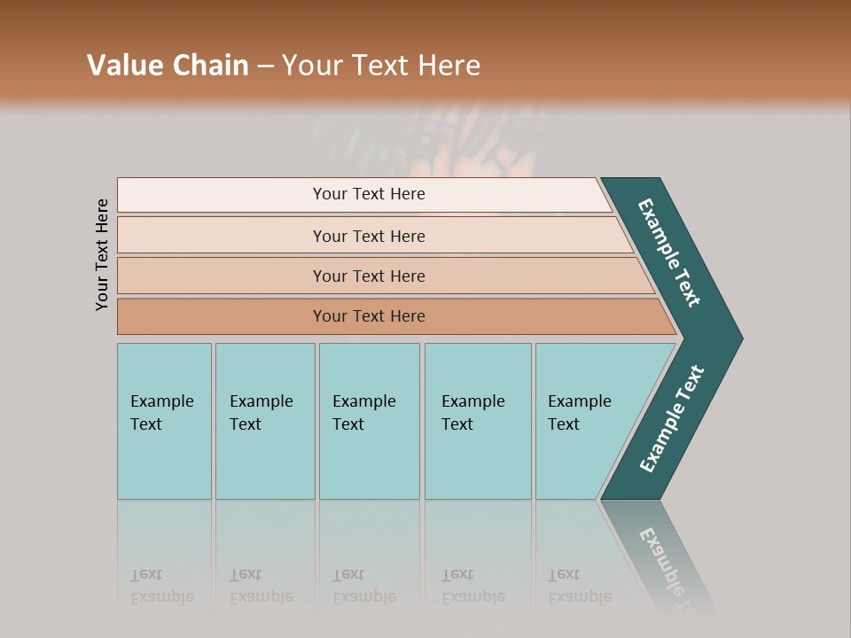 A Person With Green Hair Standing In Front Of A Wall PowerPoint Template