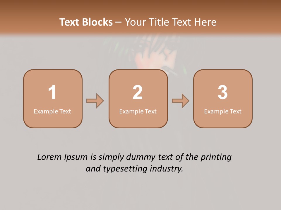 A Person With Green Hair Standing In Front Of A Wall PowerPoint Template
