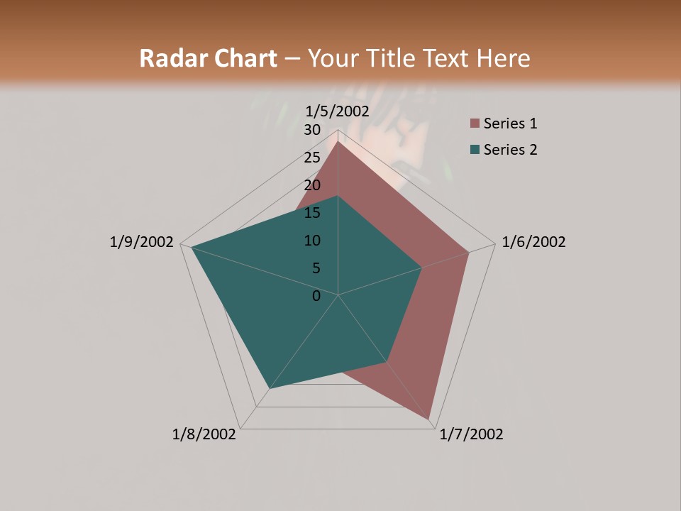 A Person With Green Hair Standing In Front Of A Wall PowerPoint Template