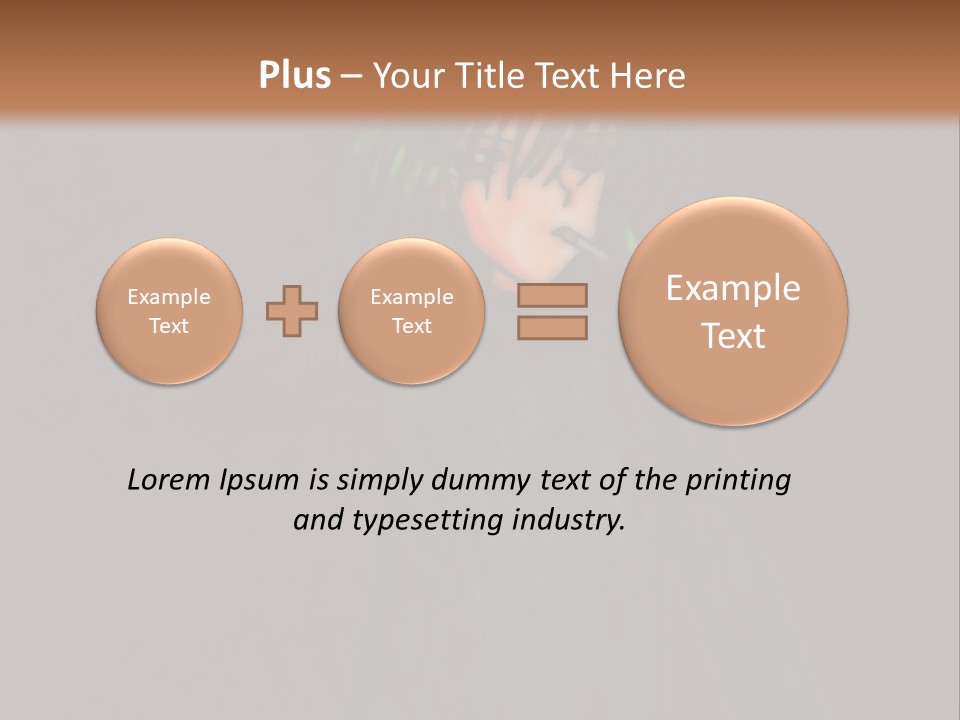 A Person With Green Hair Standing In Front Of A Wall PowerPoint Template