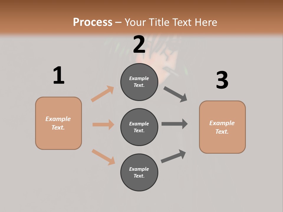 A Person With Green Hair Standing In Front Of A Wall PowerPoint Template