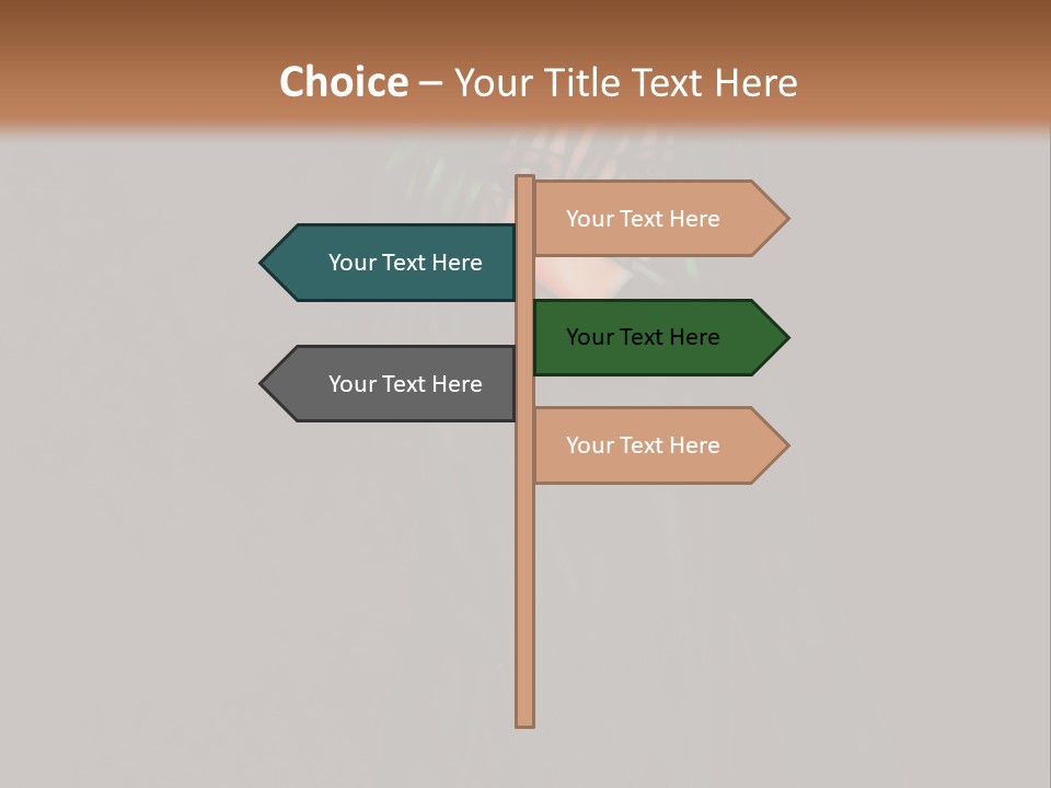 A Person With Green Hair Standing In Front Of A Wall PowerPoint Template