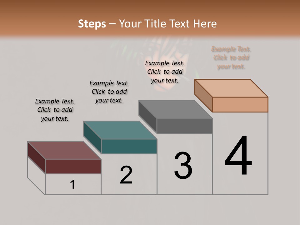 A Person With Green Hair Standing In Front Of A Wall PowerPoint Template