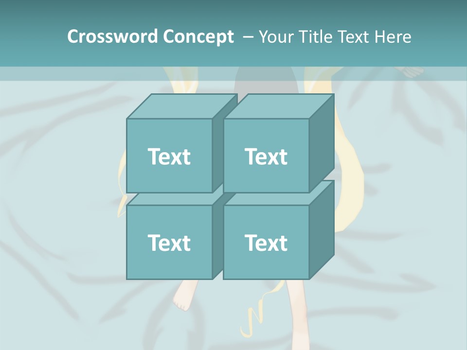 A Woman In Black Shorts And A Black Top Is Standing In Front Of A Blue PowerPoint Template