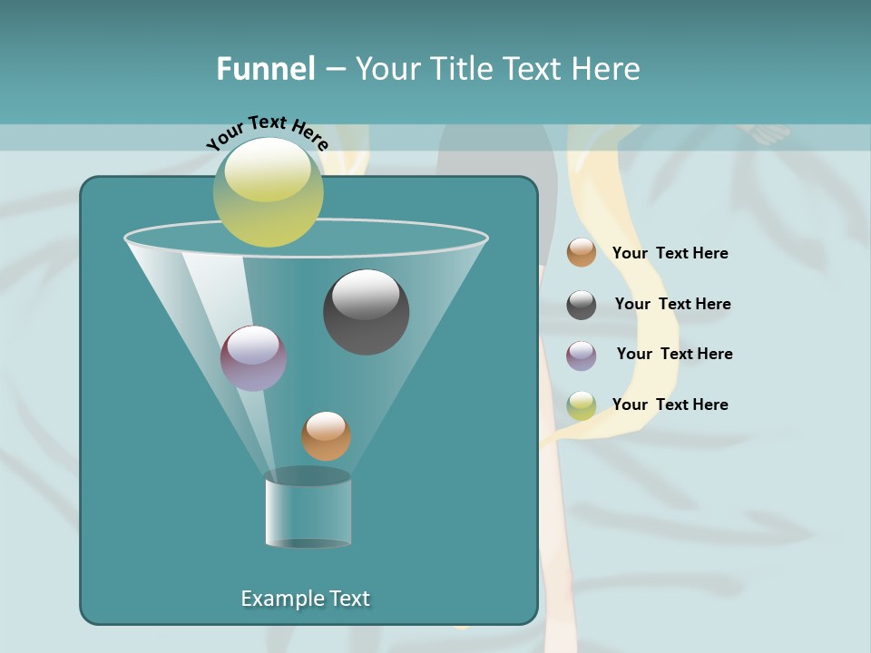 A Woman In Black Shorts And A Black Top Is Standing In Front Of A Blue PowerPoint Template