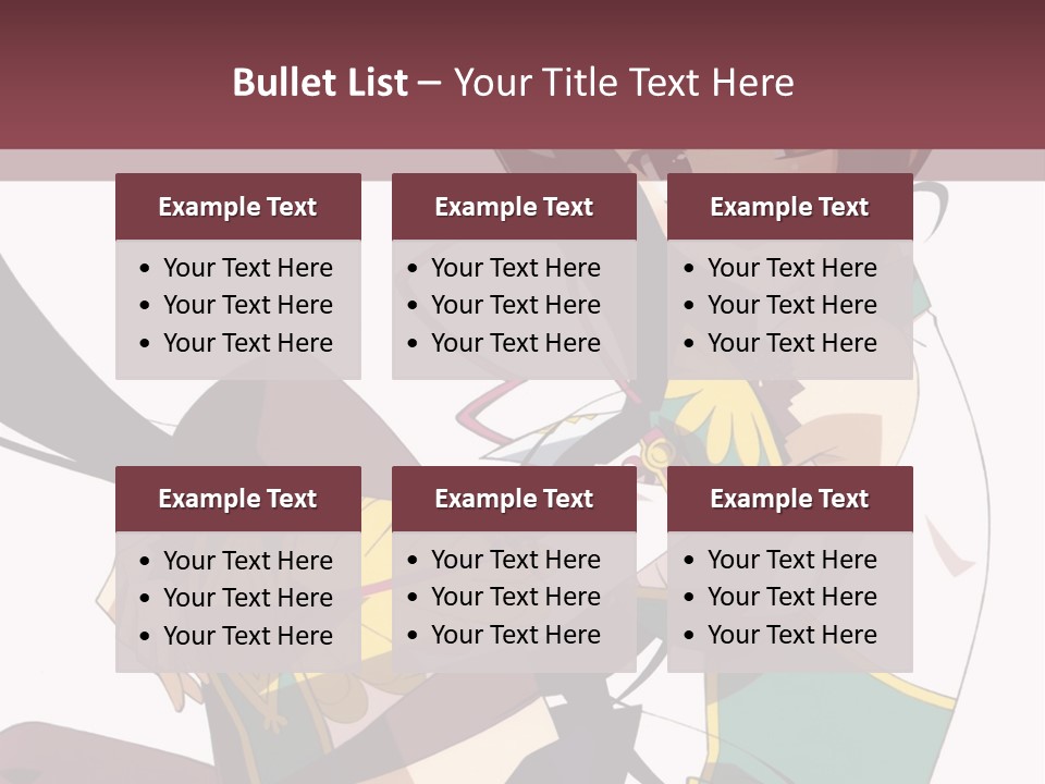 A Woman With Long Black Hair Is Sitting On A Chair PowerPoint Template