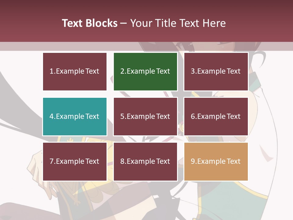 A Woman With Long Black Hair Is Sitting On A Chair PowerPoint Template