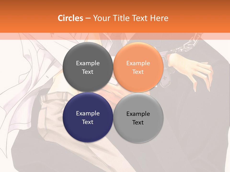 A Couple Of People Standing Next To Each Other PowerPoint Template