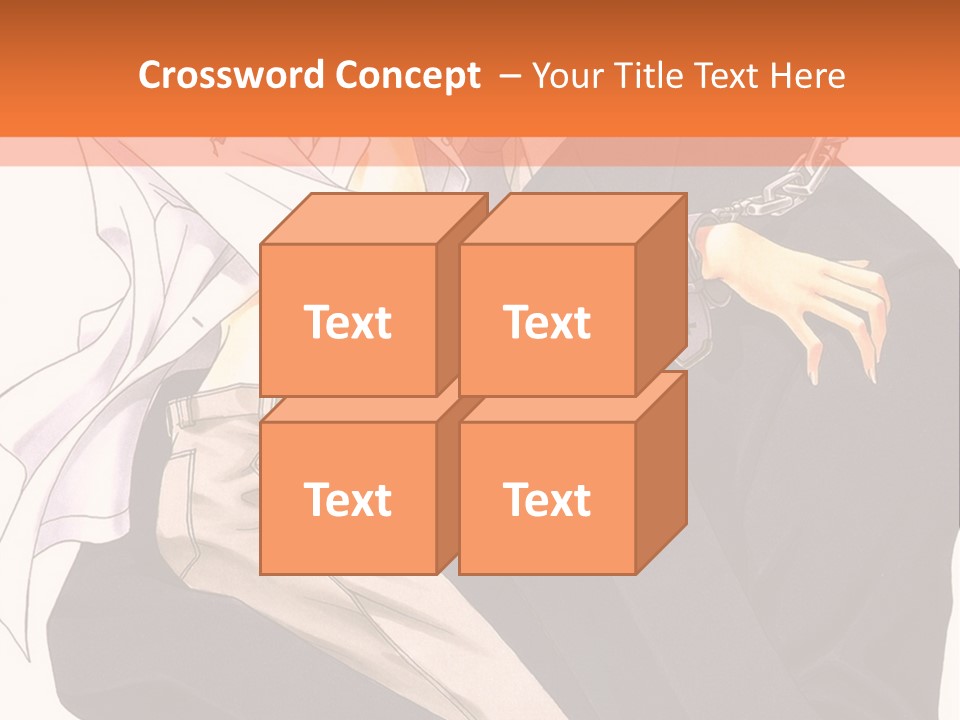 A Couple Of People Standing Next To Each Other PowerPoint Template
