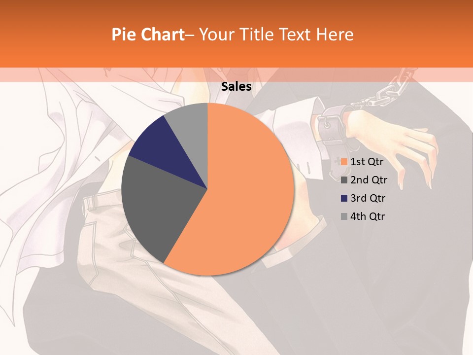 A Couple Of People Standing Next To Each Other PowerPoint Template