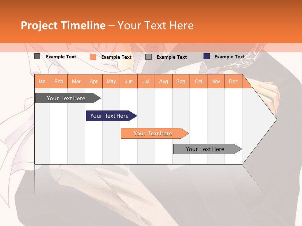 A Couple Of People Standing Next To Each Other PowerPoint Template