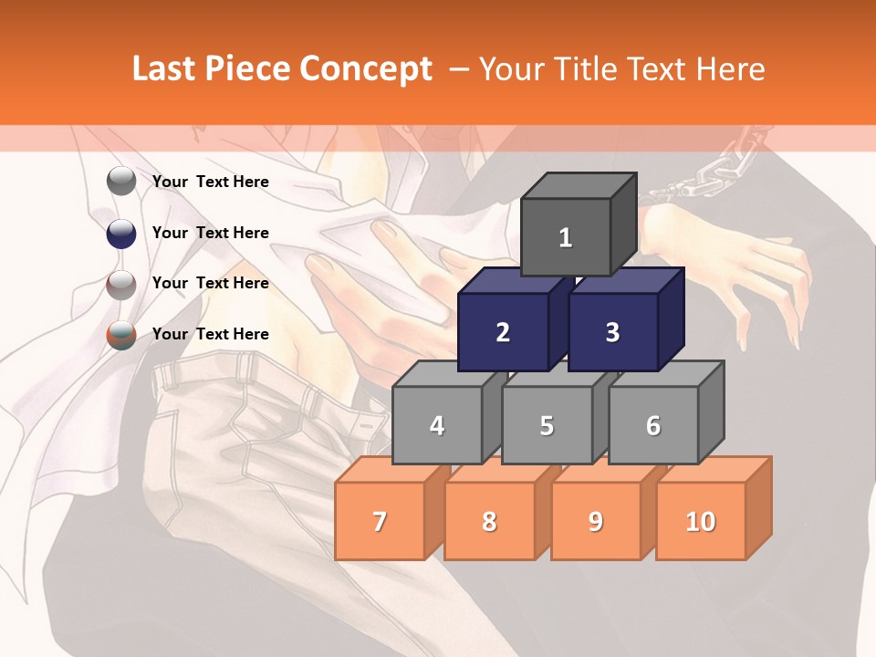 A Couple Of People Standing Next To Each Other PowerPoint Template