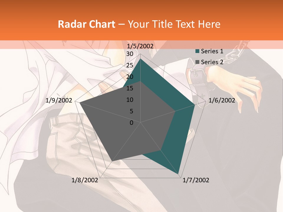 A Couple Of People Standing Next To Each Other PowerPoint Template