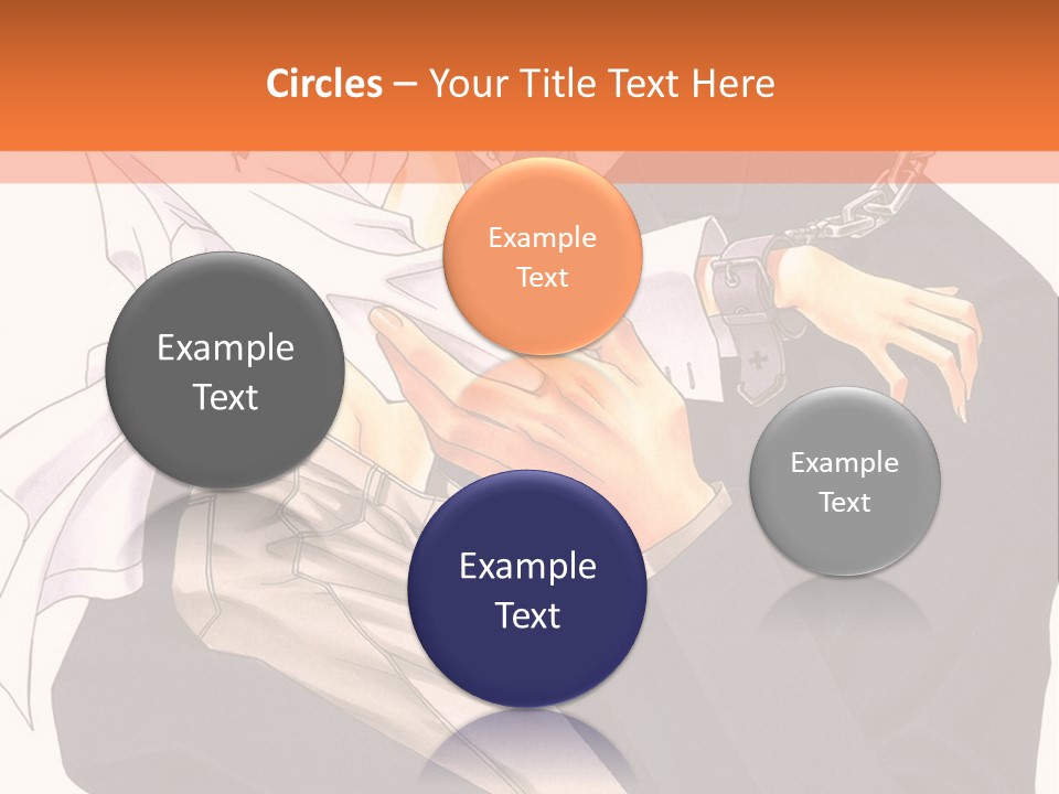 A Couple Of People Standing Next To Each Other PowerPoint Template